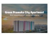 Sewa Apartemen Green Pramuka, Full Furnished, 2 Bedroom, Fasilitas Kolam Renang