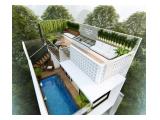 Jual Rumah Design Moderen Dengan Kolam Renang Pribadi dan Rooftop di Kota Jogja